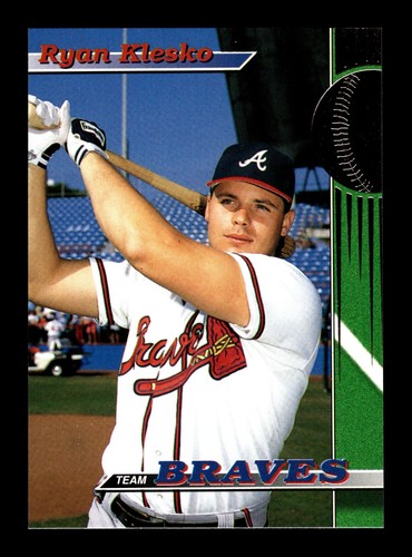 Ryan Klesko #26 1993 Stadium Club Braves card