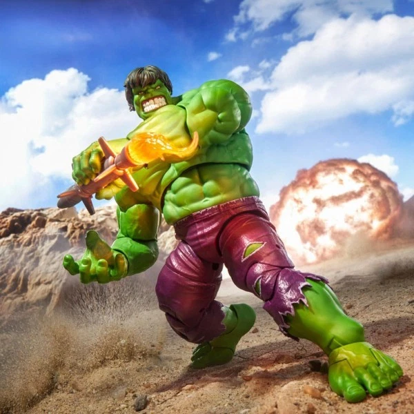 -=] HASBRO - Marvel Legends Maximum Series Action Figure Hulk 21 cm [=- - Immagine 3 di 4