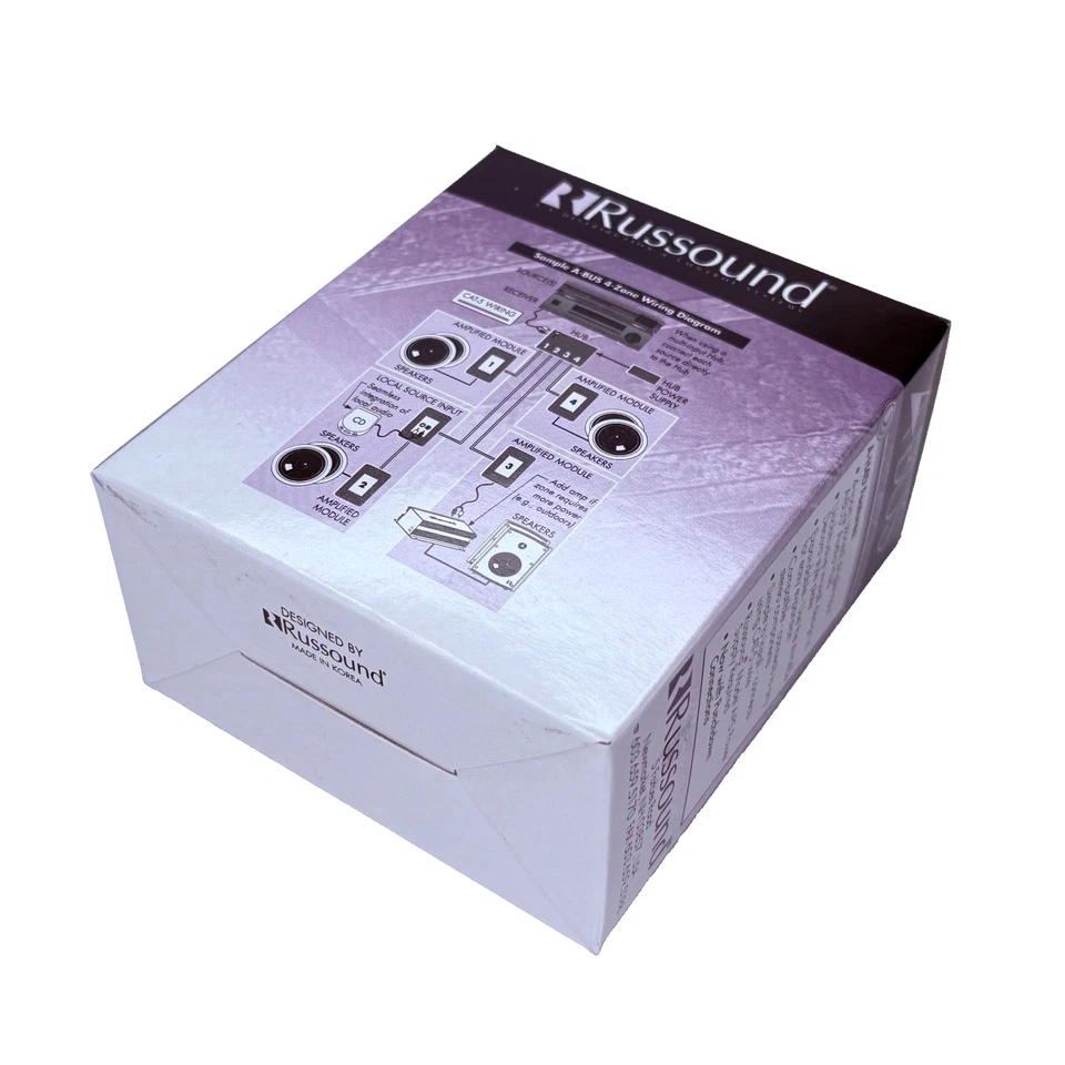 Russound A-H4D In-Wall 4 Zone Hub - NEW - Image 2 of 2