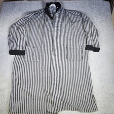 Vintage Christian Dior Monsieur Striped Robe Mens One Size No Belt WPL 6764