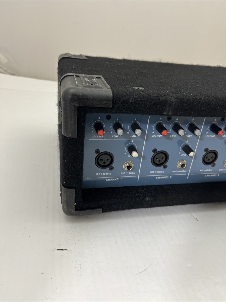 Wharfedale Pro PM-500 120 Watt 4 Channel Powered Mixer RARE