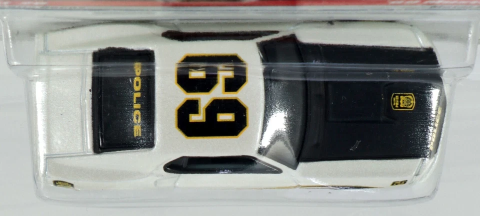 Hot Wheels 1969 Mustang Cop Rods - N8993 Never Removed from Pack 2008 White 1:64 - Image 3 of 4