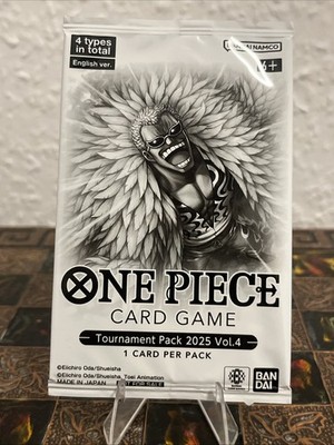 ONE PIECE Card Game TCG / Tournament Pack 2025 Vol. 4 / NEW Sealed Promo Booster