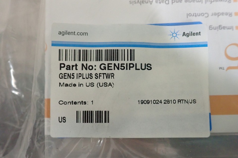 Agilent Technologies GEN5 IPLUS BioTek Gen5 Software - NEW | eBay