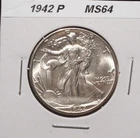 1942-P  WALKING LIBERTY HALF DOLLAR - Choice Uncirculated