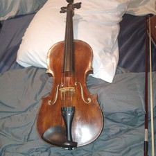 Brown Acoustic Violin 4-String Maple Varnish ...