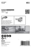 Bosch Expert Acz 105 Et Multi Material SegmentsäGeblatt