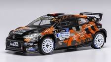 1:43 Scale Model Car Ixo TOYOTA GR YARIS RALLY YPRES 2024 POTTY-HERMAN