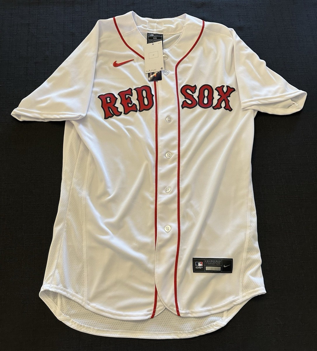 Garrett Crochet Signed Authentic On Field Jersey Autographed Red
