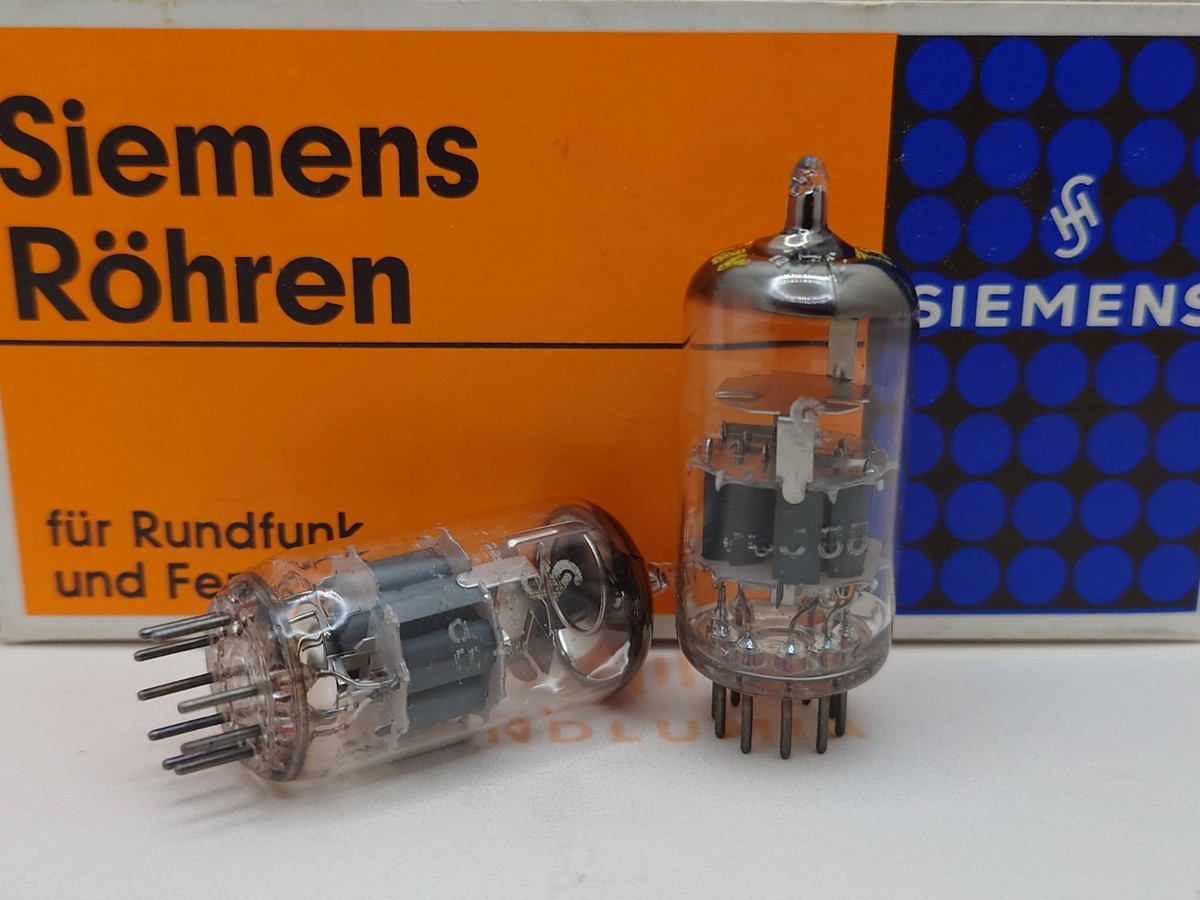 La Radiotechnique 7308 E188CC Matched Pair - Suresnes 1967 - Tested Strong