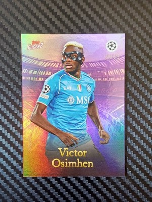 Victor Osimhen Low Numbered 23/25 Topps Fugenz Napoli