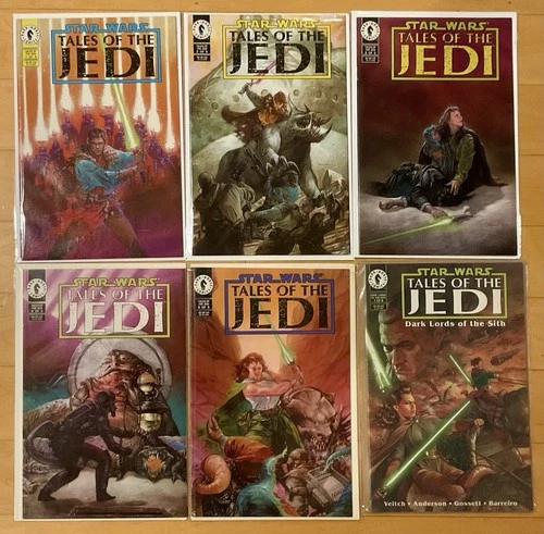 Star Wars Tales of the Jedi # 1-5 * Complete Run/Set * + Dark Lords of the Sith
