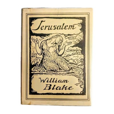 Vintage William Blake Jerusalem Trianon Press 1952 Facsimile Limited Slipcase DJ