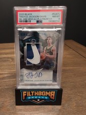 23-24 Panini Black -1 Of 1 Rookie Jumbo Patch Autographs Trayce Jackson-Davis