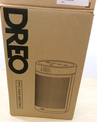 Dreo Atom PTC Fan Heater 10'' 1500 watts DR-HSH006 Gold New Open Box