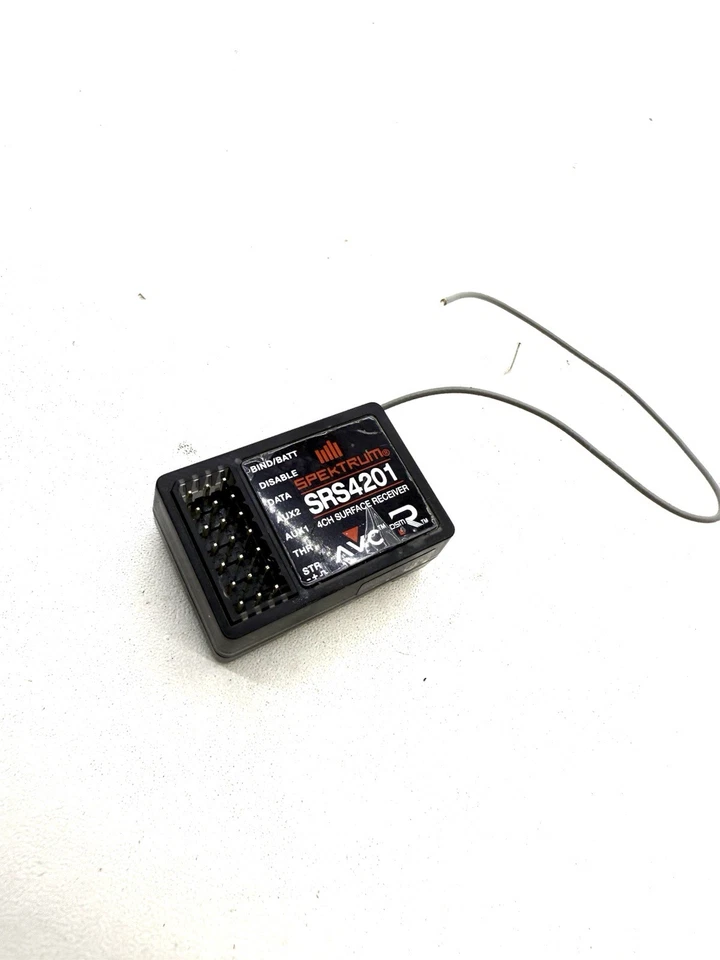 Spektrum SRS4201 4 Canales DSMR AVC Superficie RC Receptor Losi Asociado Foto 2 de 2
