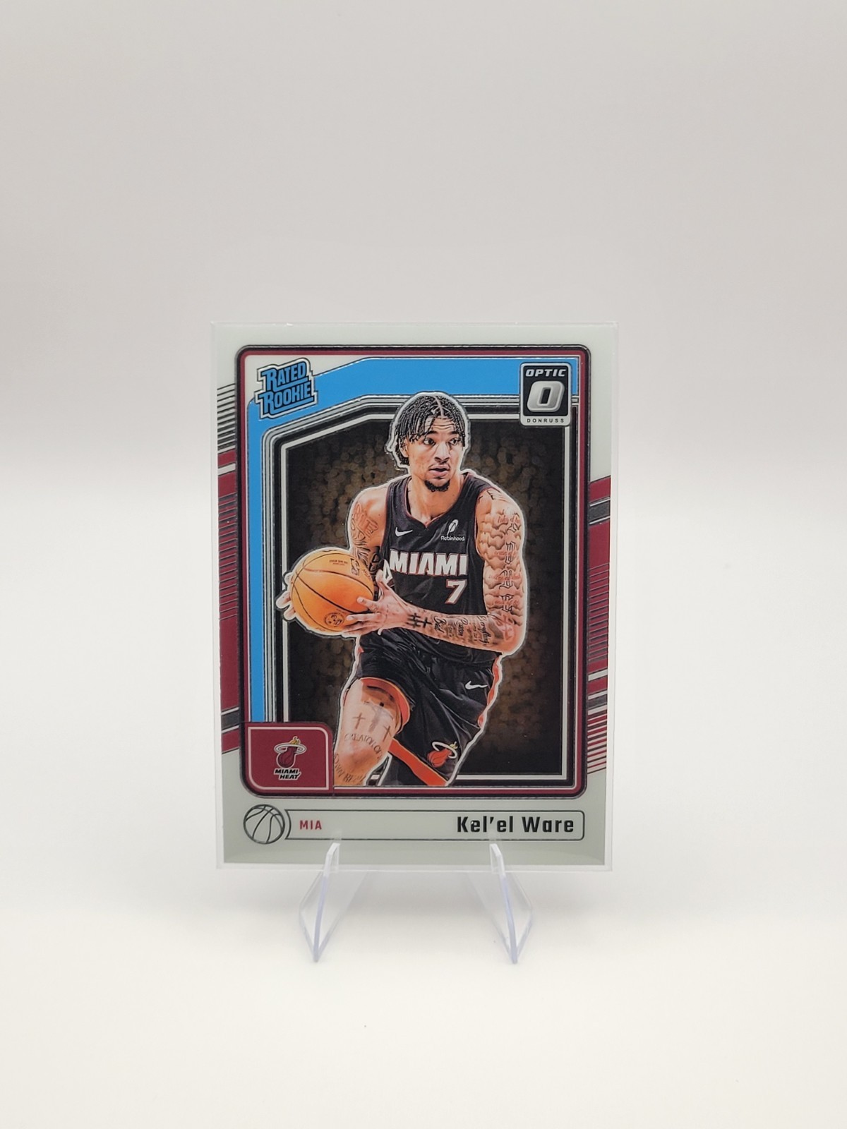 Panini Donruss Optic 2024-25 Kel’el Ware Rated Rookie #280 Miami Heat RC