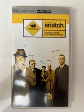 PSP Snatch UMD, 2005 Brad Pitt Benicio Del Toro Guy Ritchie Movie Action