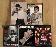 5-teiliges Michael Jackson Sammler Konvolut originaler Julien&rsquo;s-Auktionskatalog