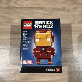 Lego 41589 41590 41591 Captain America Iron Man Black Widow NISB BrickHeadz