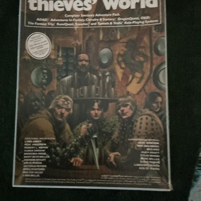 THIEVES WORLD ROLLENSPIEL BOX SET CHAOSIUM 1981 RPG DND D&D T&T RUNEQUEST RARE