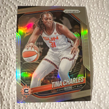 Panini 2025 Prizm WNBA Tina Charles #3 Connecticut Sun Trading Card