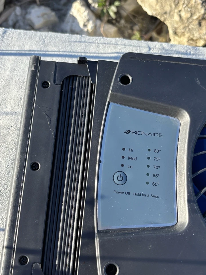 Bionaire Adjustable Whole House Window Fan BWF0522E Triple Fan Intertek Black - Image 2 of 4