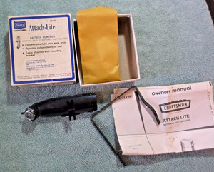 Vintage Sears Craftsman Attach-Lite #25176~ In Original Box