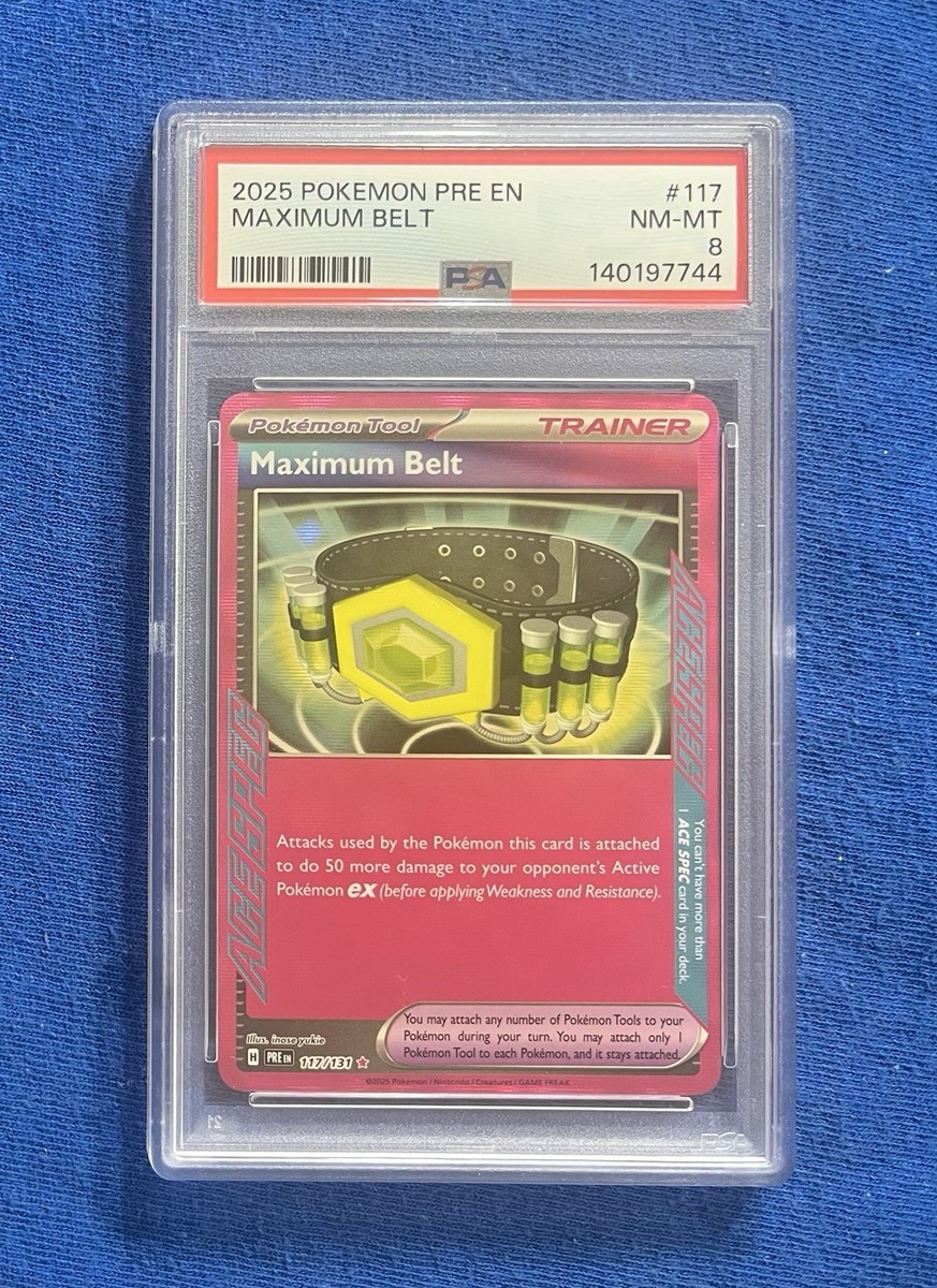 Maximum Belt 117/131 Sv: Prismatic Evolutions Holo for sale online