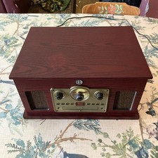 4 In 1 Electro Brand record player Cassette, Radio, CD Player, Record Player