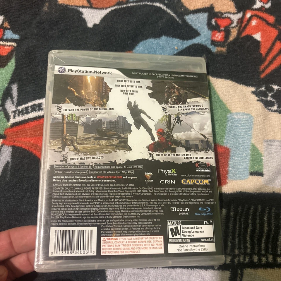Bionic Commando (Playstation 3) PS3 SEALED - See Pics - Image 3 of 4