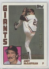 2017 Topps Rediscover Topps Buybacks Gold Andy McGaffigan #1984-31 8d2