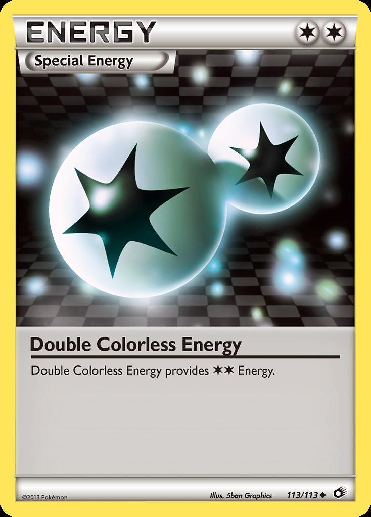 Pokemon Double Colorless Energy (113/153) Legendary Treasures LP