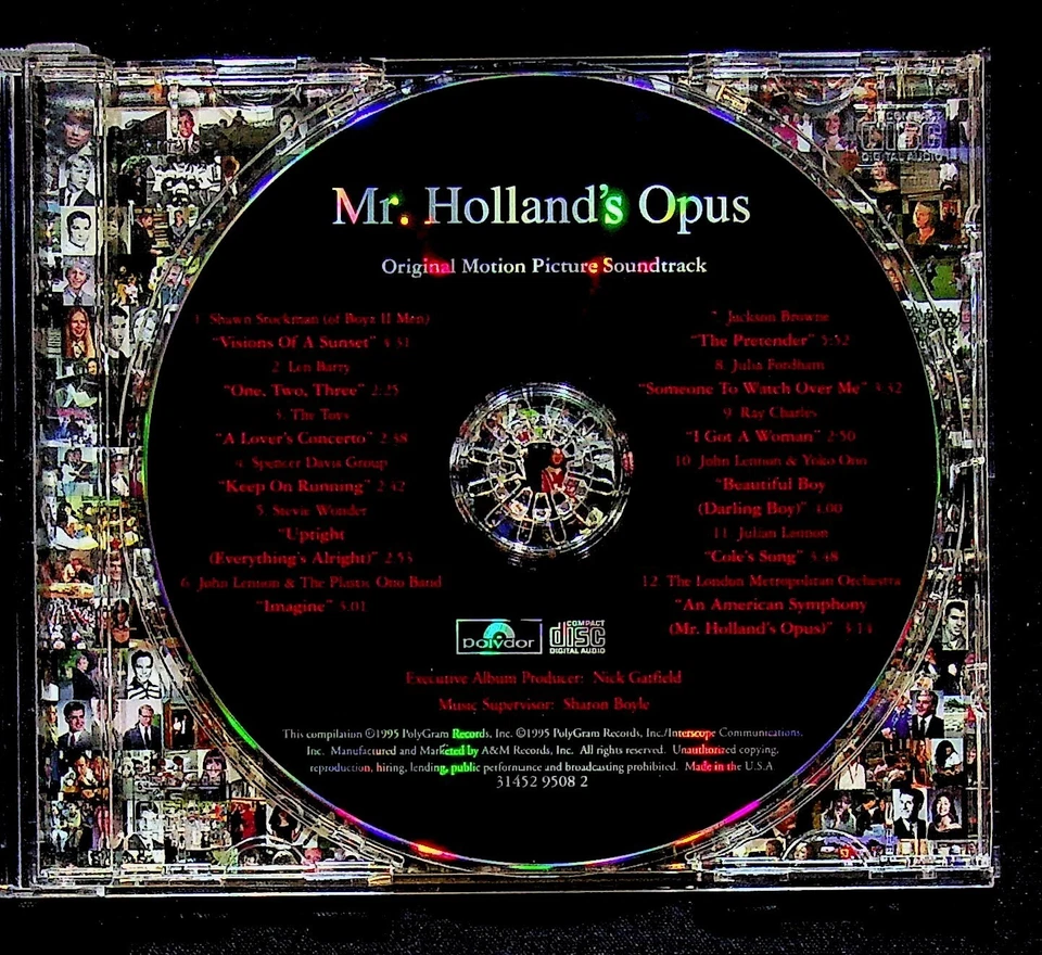 Mr. Holland's Opus Original Motion Picture Soundtrack 1995 OST CD NM Foto 3 de 4