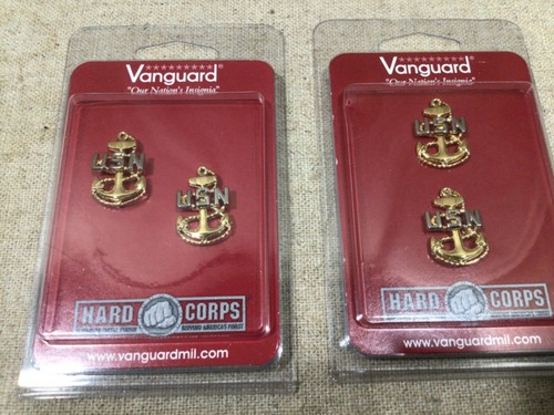NEW - Men's Navy E7 Insignia Advancement Kit Navy Chief Anchors, Belts, Buckles - Picture 8 of 10