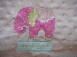 elephant minky blanket