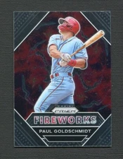 2021 Panini Prizm Fireworks #8 Paul Goldschmidt