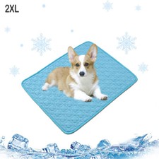 59"x39.3" Pet Cooling Mat Cushion Pad Summer Sleeping Self Cooling Gel Dogs Cats