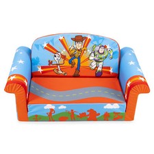 Marshmallow Furniture Kids 2-in-1 Flip Open Foam Sofa Bed, Toy Story 4 (Used)