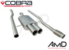 Cobra MINI Cooper S R59 ROADSTER Stainless Steel Non Res Cat Back Exhaust MN12