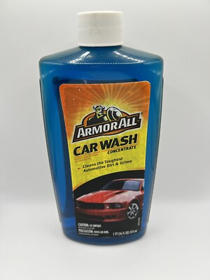 #ad #ad Armor All Car Wash Concentrate 16oz VTG 2006 Original Formula SEALED Made In USA $10.00