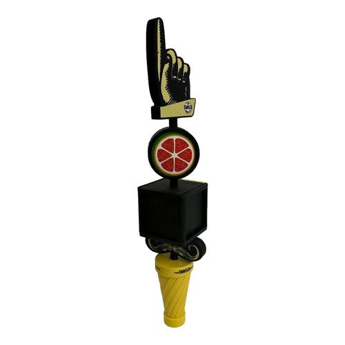 TRAVELER GRAPEFRUIT SHANDY TAP HANDLE Man Cave Kegerator Tap Handle - Picture 3 of 4