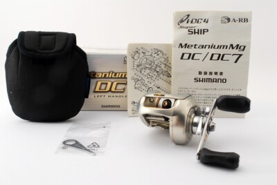 Shimano Metanium Mg Dc Left Handed Baitcasting Reel Mgdc Japan Used 38 Ebay