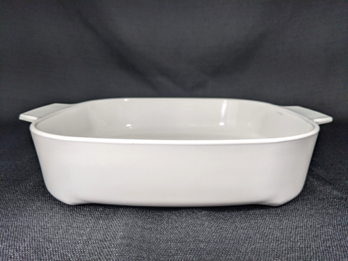 Vintage Corning Ware MW-A-10 All White / Just White Microwave Browning Dish - Picture 1 of 8