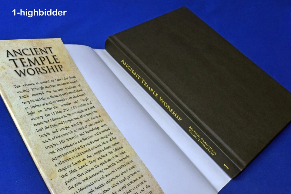 Ancient Temple Worship: Expound Symposium LDS Mormon Matthew Brown Stephen Ricks - Image 2 of 4