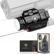 MB1 500 Lumens Weapon Light-Red Laser&White LED Combo with Hellcat Pro Holster