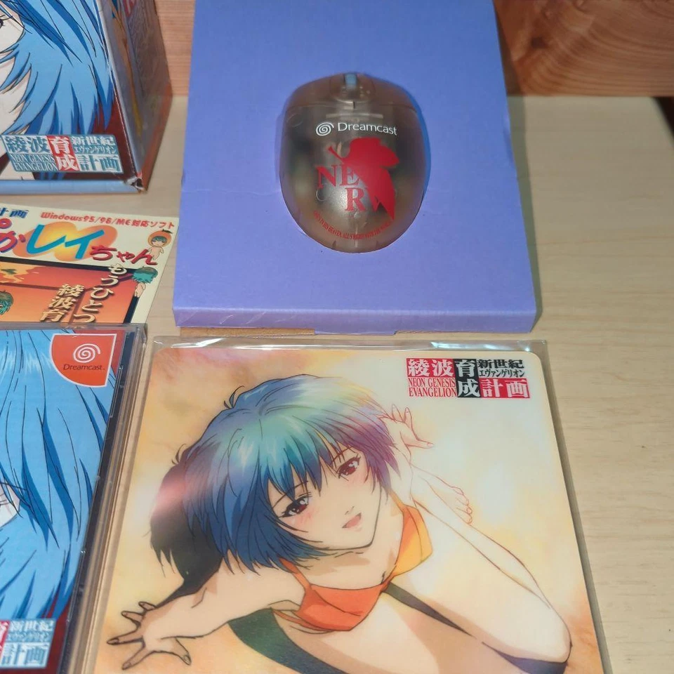 Neon Genesis Evangelion Dreamcast Ayanami Rei Ikusei Keikaku with Mouse Japanese - Image 2 of 4
