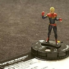 CAPTAIN MARVEL - 002 COMMON Heroclix Black Panther  Illuminati 2