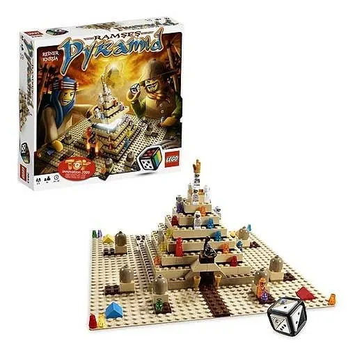 Used LEGO Ramses Pyramid Complete with
