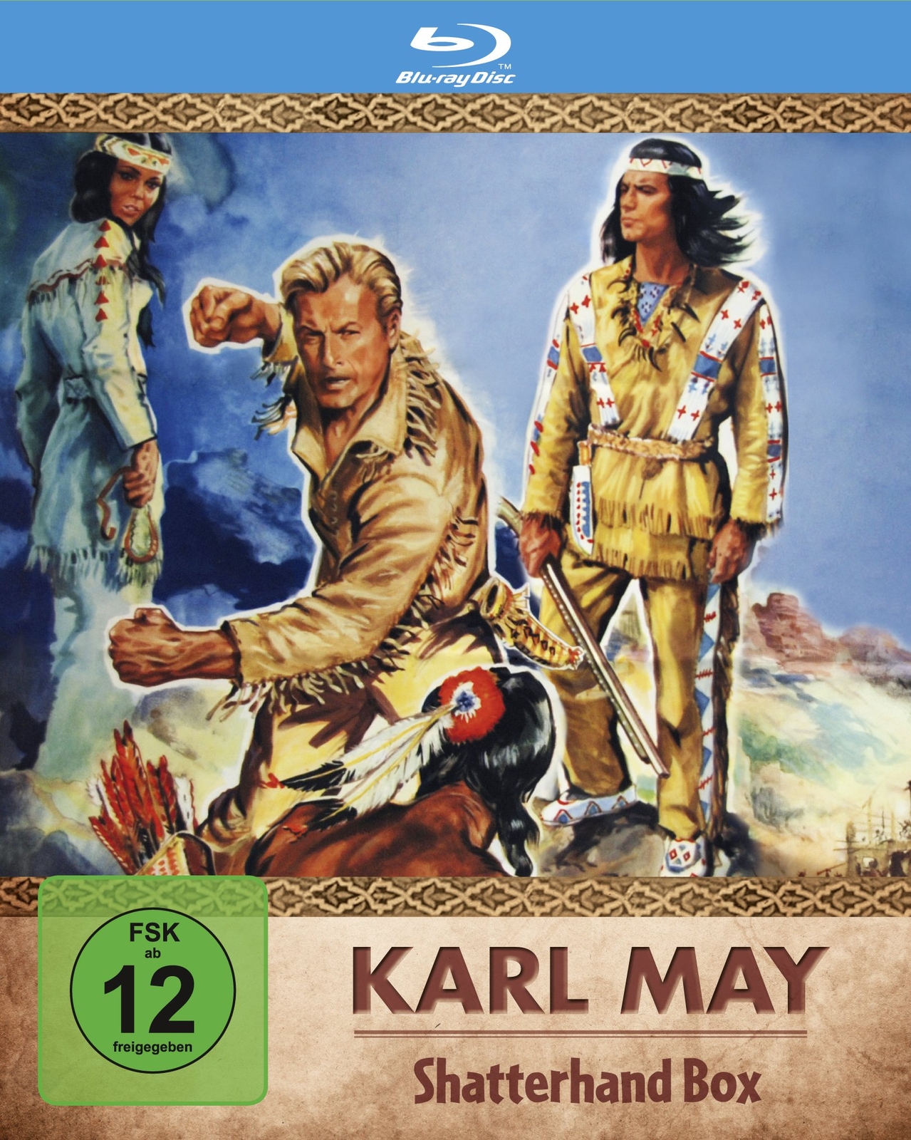 Karl May Shatterhand Box [2 Blu-rays] (Blu-ray) Lex Barker Pierre Brice